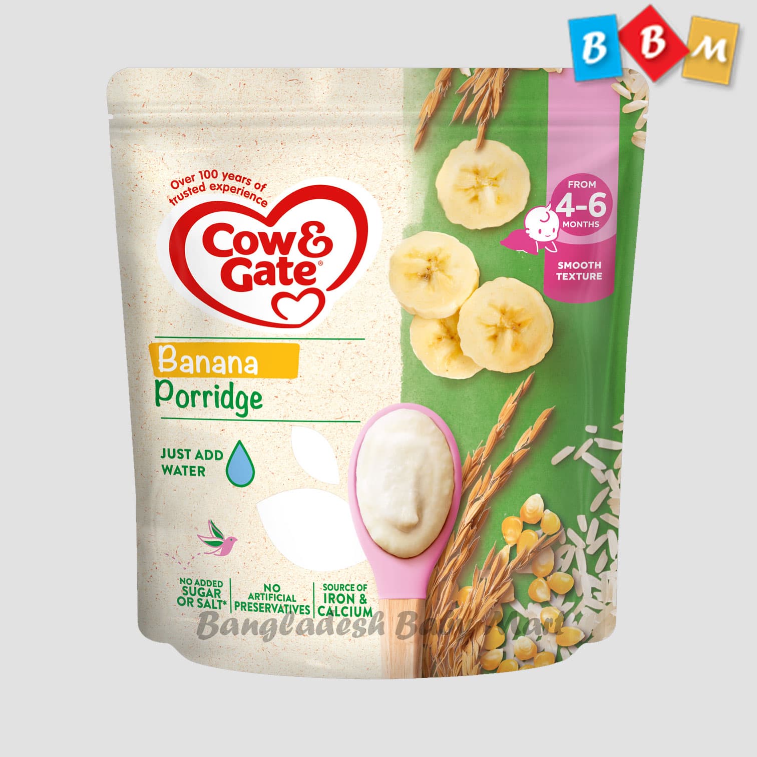 Cow & Gate Banana Porridge 4-6 Months
