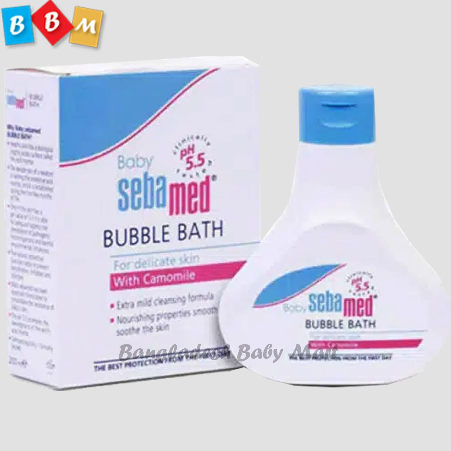 Sebamed Baby Bubble Bath With Camomile