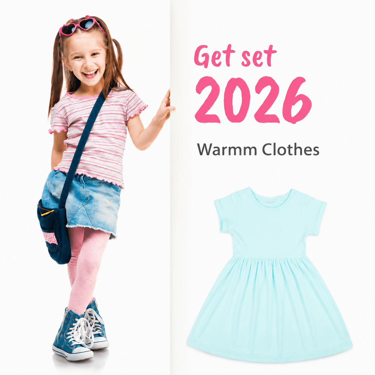 Baby fashion model