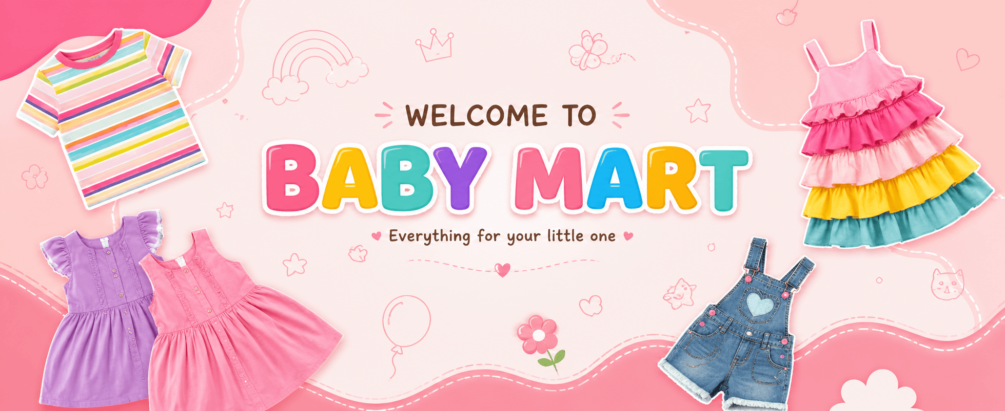 Welcome to Baby Mart banner