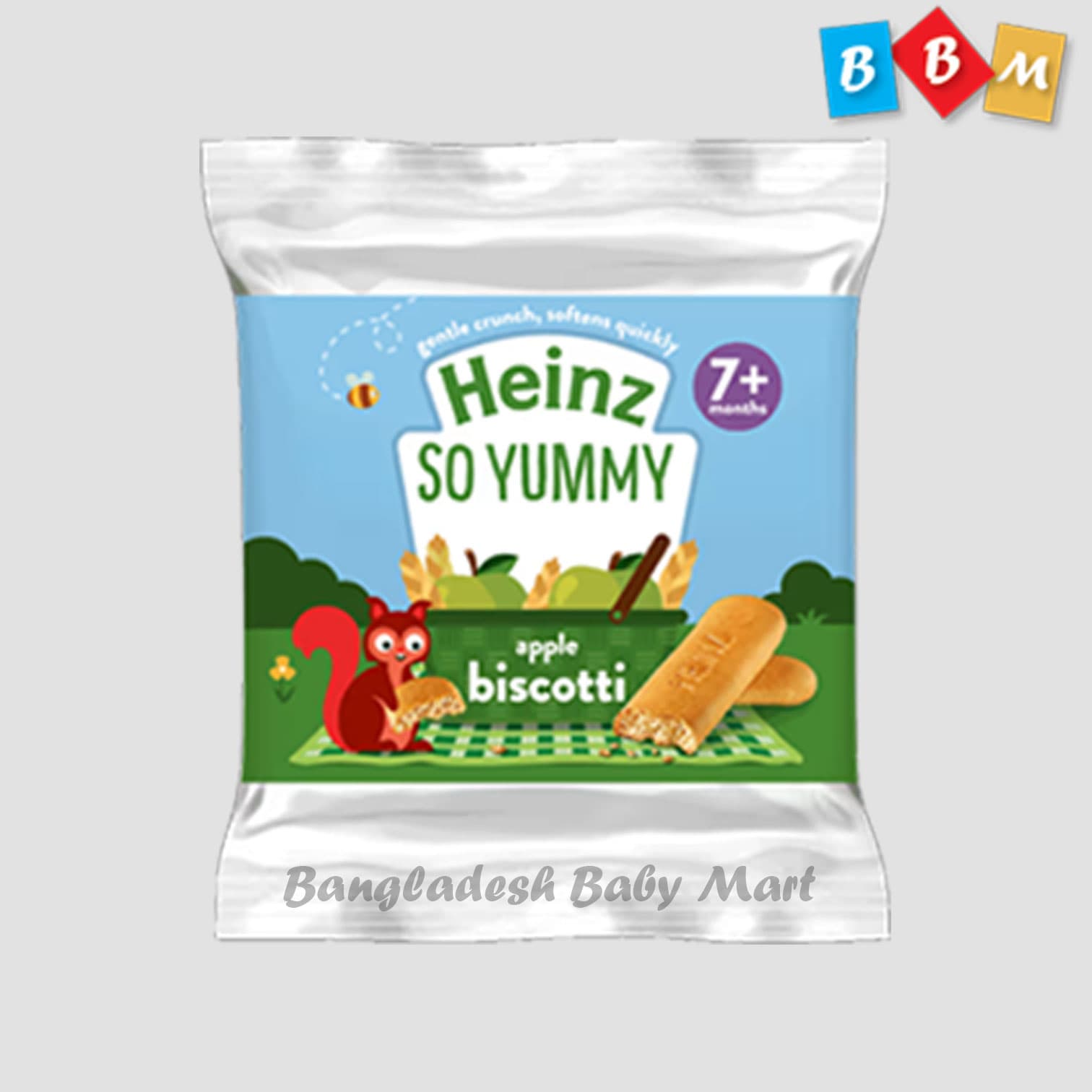 Heinz So Yummy Apple Biscotti 7+ Months