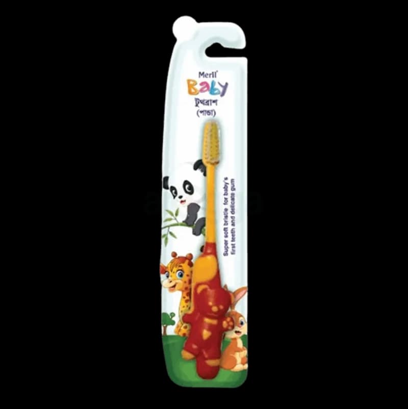 Meril Baby Soft Toothbrush Panda